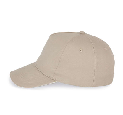 KP189 - 5 PANELS COTTON SANDWICH CAP