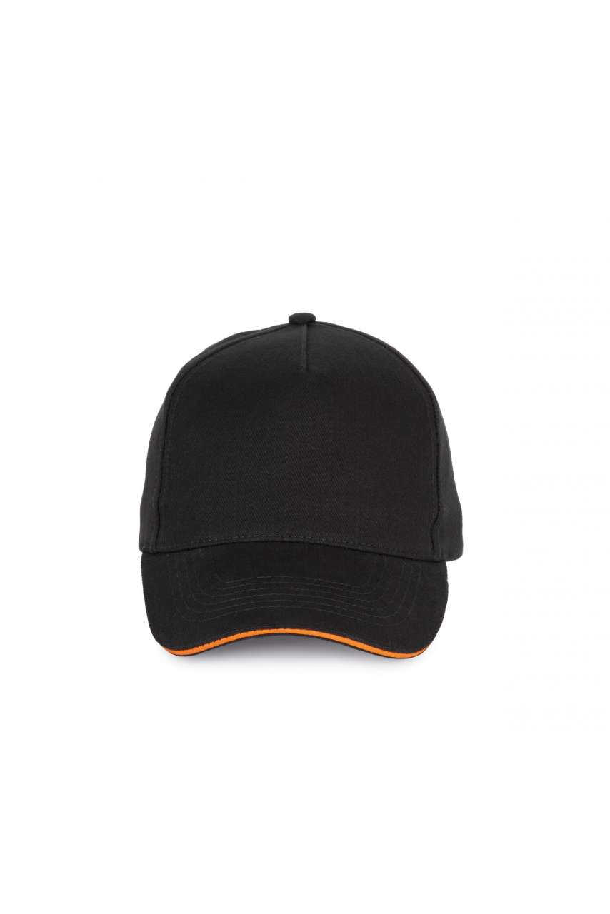 KP189 - 5 PANELS COTTON SANDWICH CAP