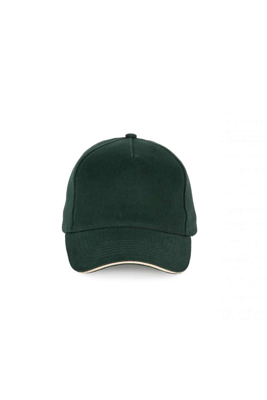 KP189 - 5 PANELS COTTON SANDWICH CAP