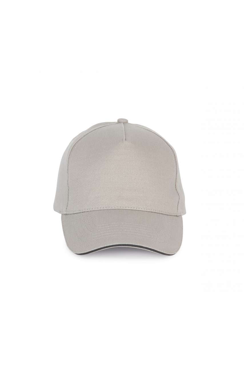 KP189 - 5 PANELS COTTON SANDWICH CAP