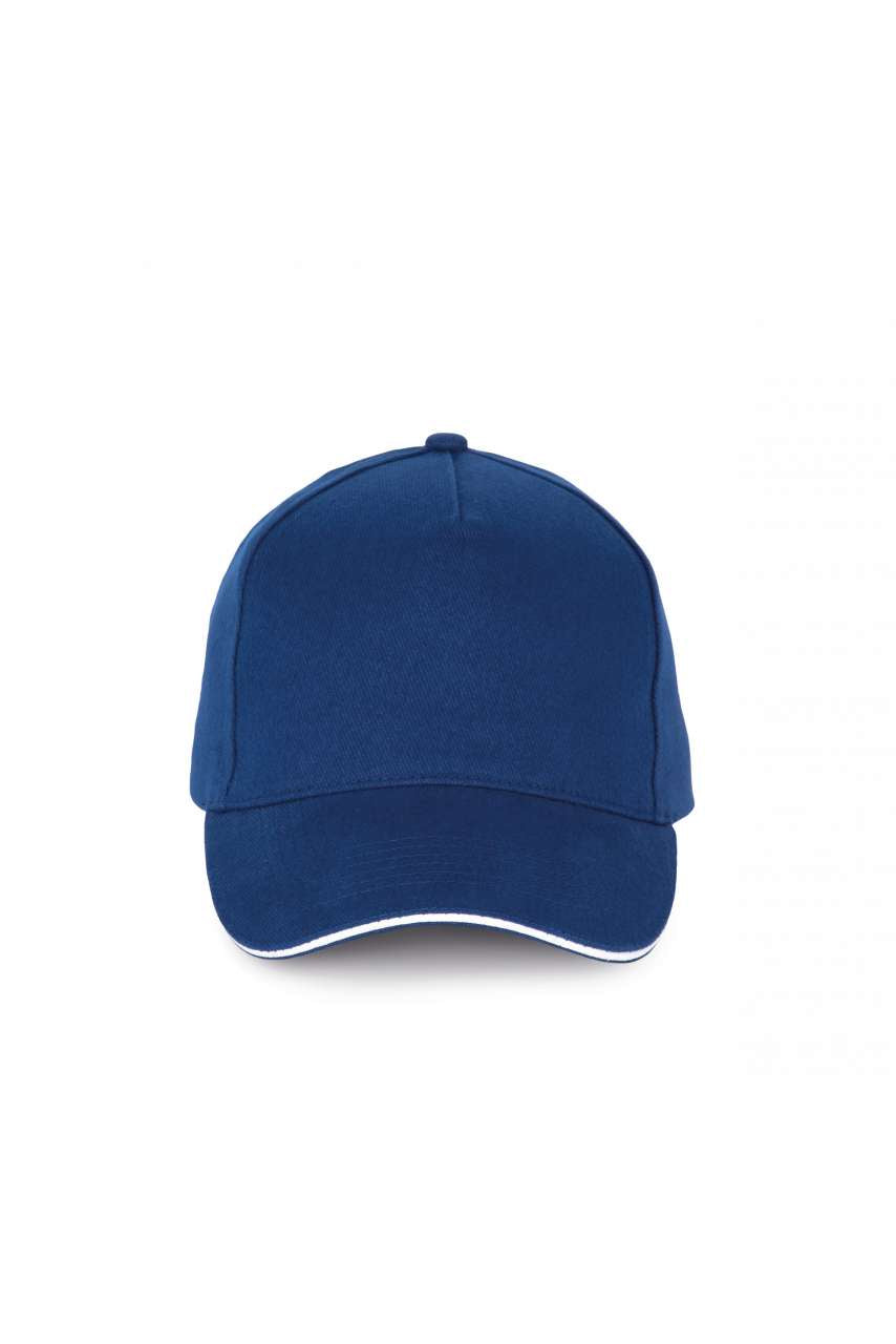 KP189 - 5 PANELS COTTON SANDWICH CAP