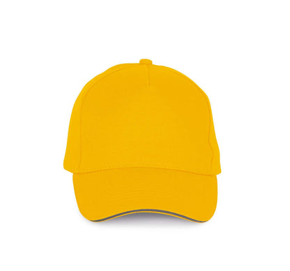 KP189 - 5 PANELS COTTON SANDWICH CAP