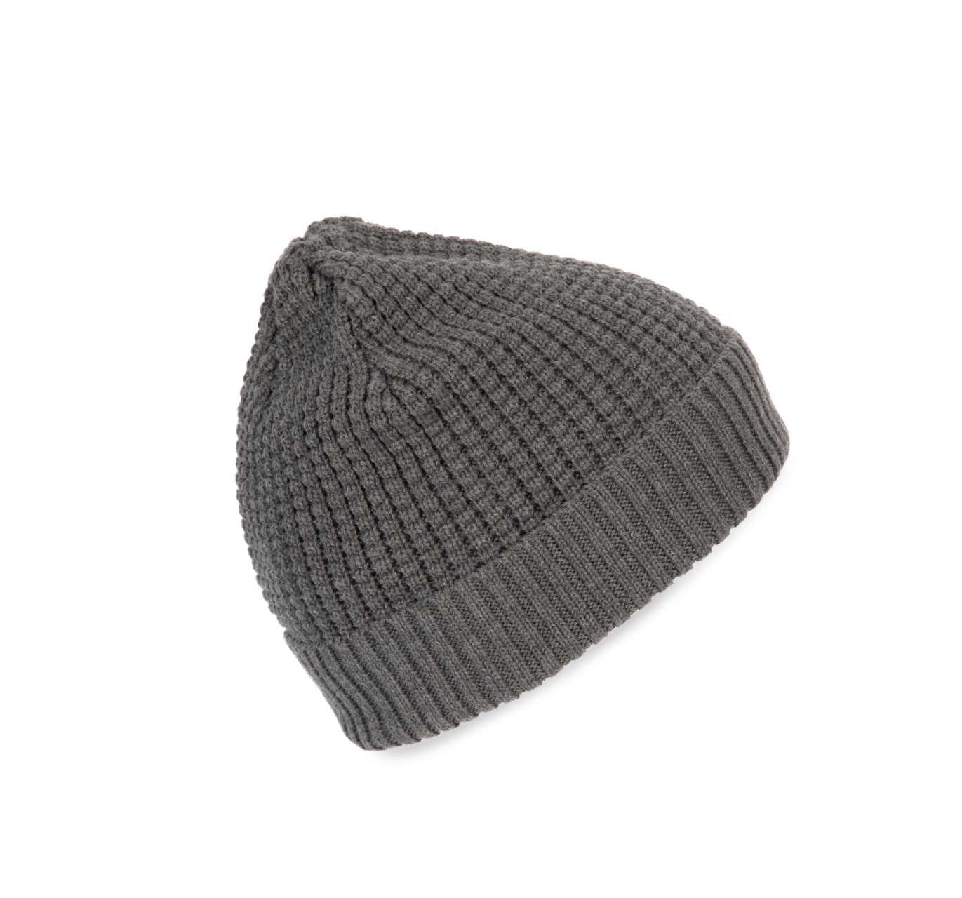 KP553 - KNITTED BEANIE WITH RECYCLED YARN
