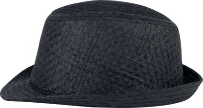 KP612 - RETRO PANAMA - STYLE STRAW HAT