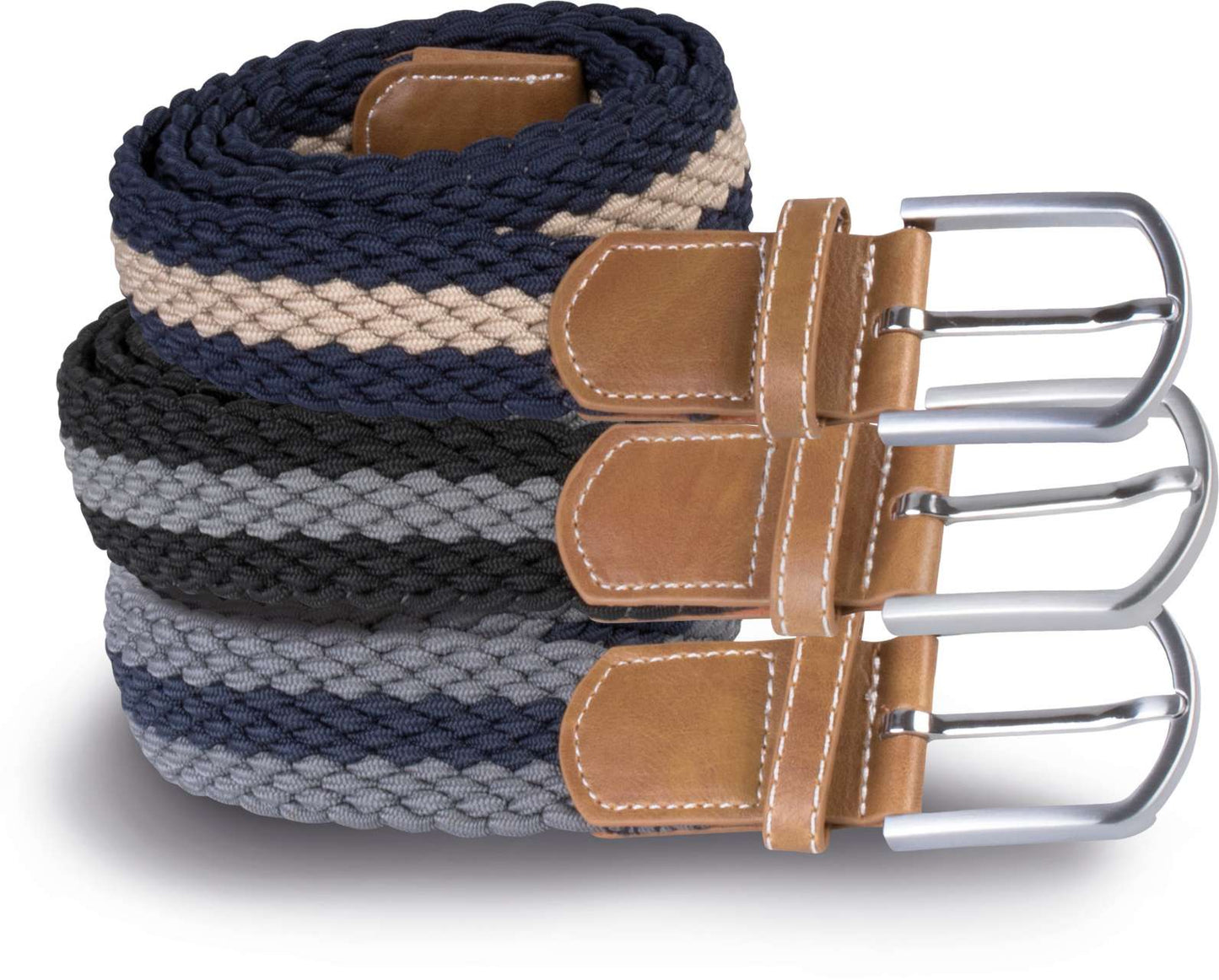 KP805 - BRAIDED ELASTICATED BELT