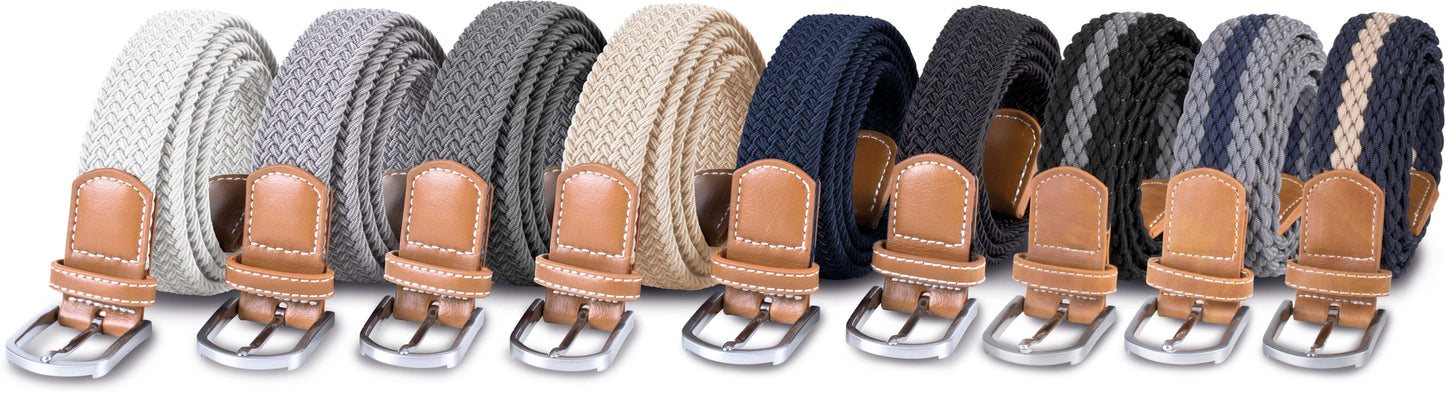 KP805 - BRAIDED ELASTICATED BELT