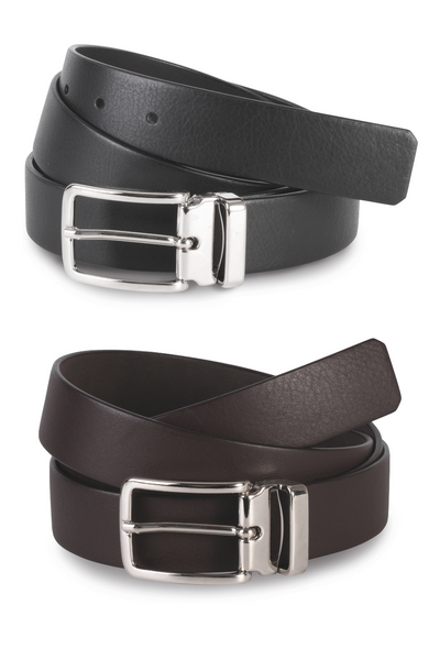 KP807 - CLASSIC BELT IN FULL GRAIN LEATHER - 30MM