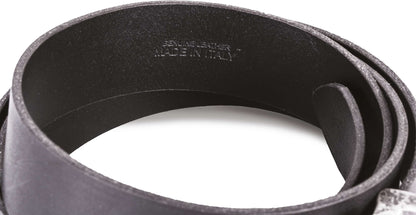 KP812 - RAW EDGE LEATHER BELT - 35MM
