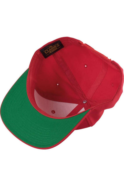 KP910 - FLAT PEAK CAP - 6 PANELS