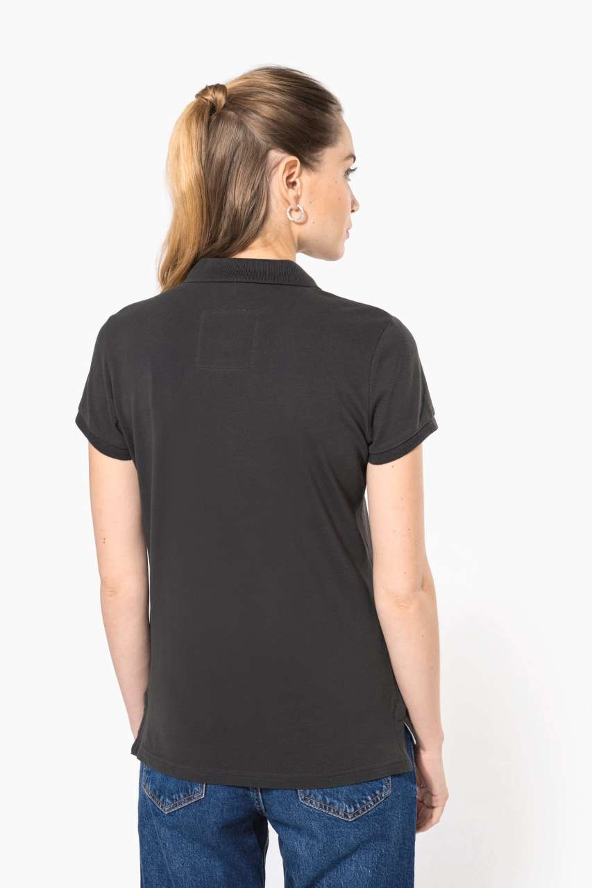 KV2207 - LADIES' VINTAGE SHORT SLEEVE POLO SHIRT