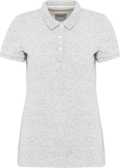 KV2207 - LADIES' VINTAGE SHORT SLEEVE POLO SHIRT