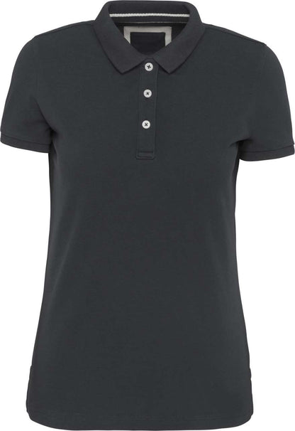 KV2207 - LADIES' VINTAGE SHORT SLEEVE POLO SHIRT