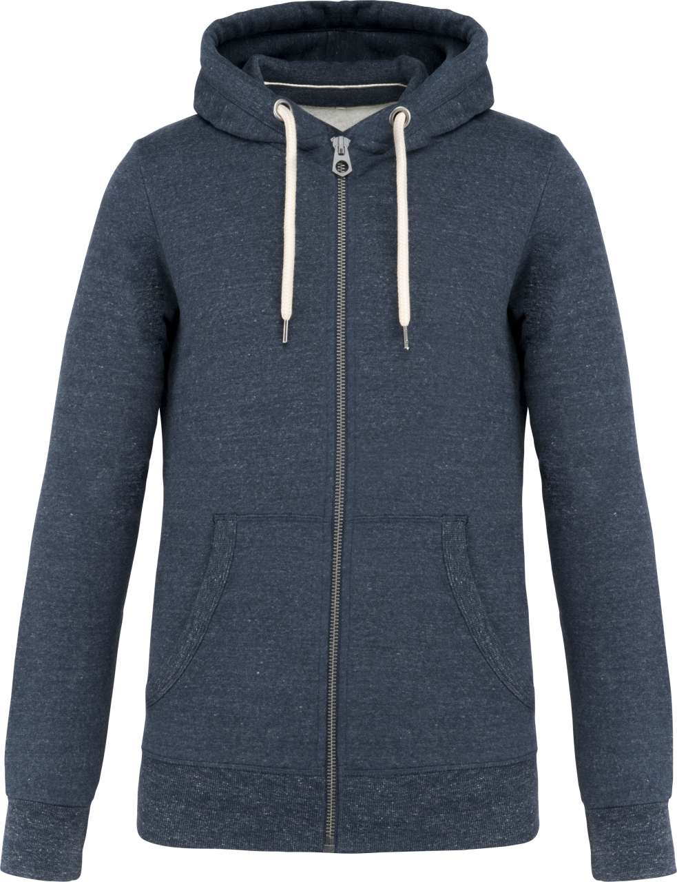 KV2306 - MEN’S VINTAGE ZIPPED HOODED SWEATSHIRT
