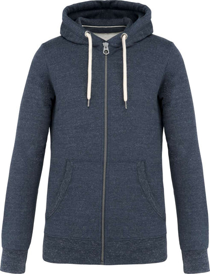 KV2306 - MEN’S VINTAGE ZIPPED HOODED SWEATSHIRT