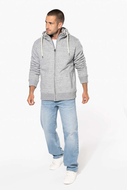 KV2312 - VINTAGE SHERPA-LINED FLEECE JACKET