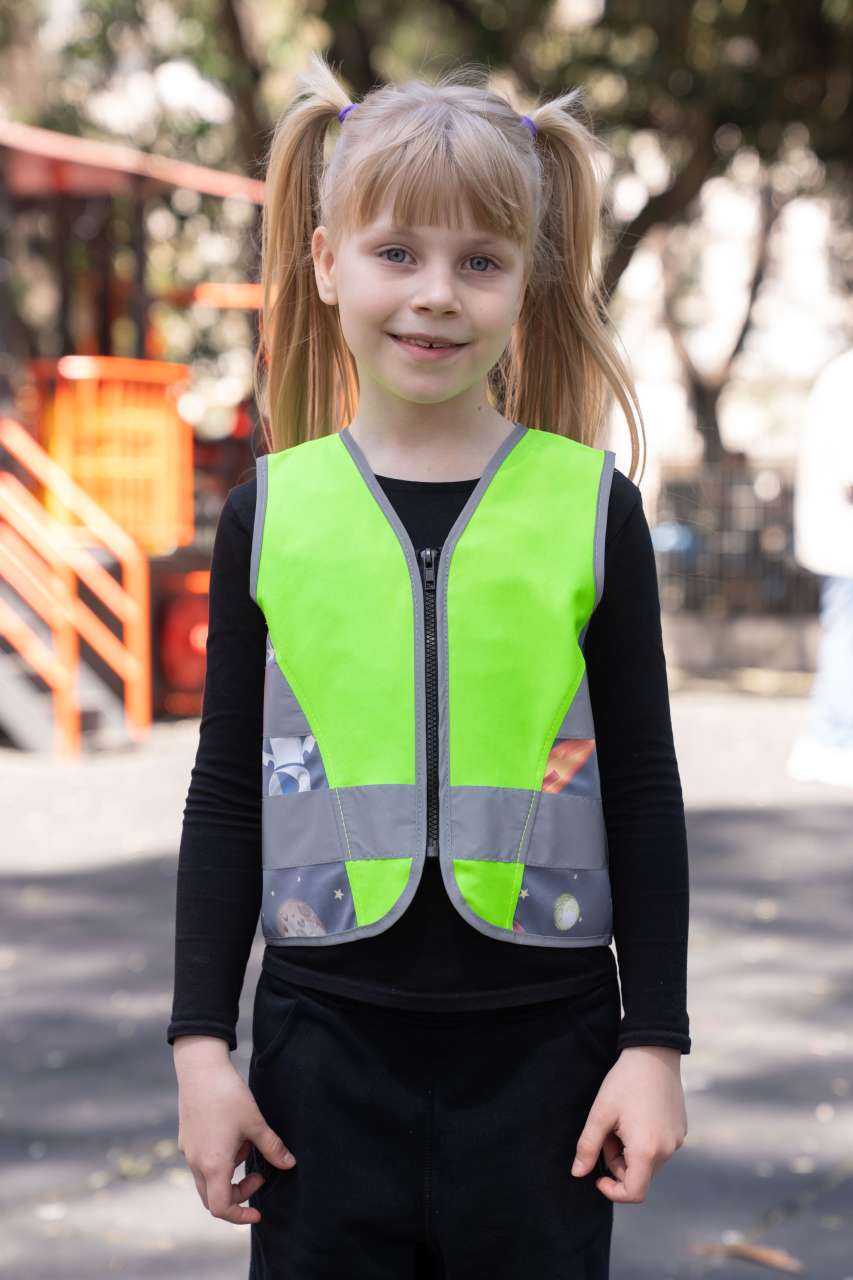 KXACTION - CHILDREN’S SAFETY VEST (CO2 NEUTRAL) - ACTION