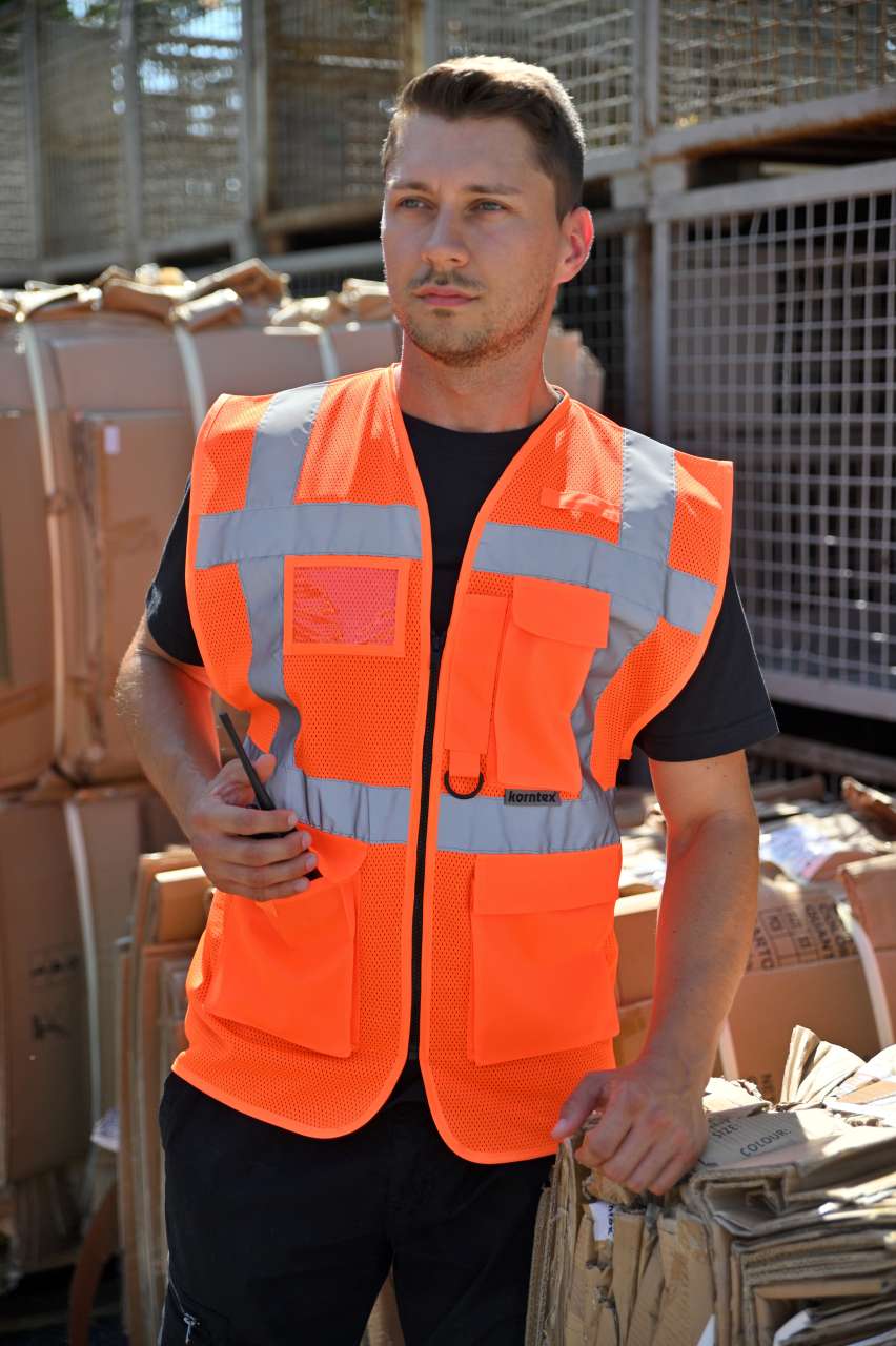 KXCMMF - MESH EXECUTIVE VEST "LARISA"