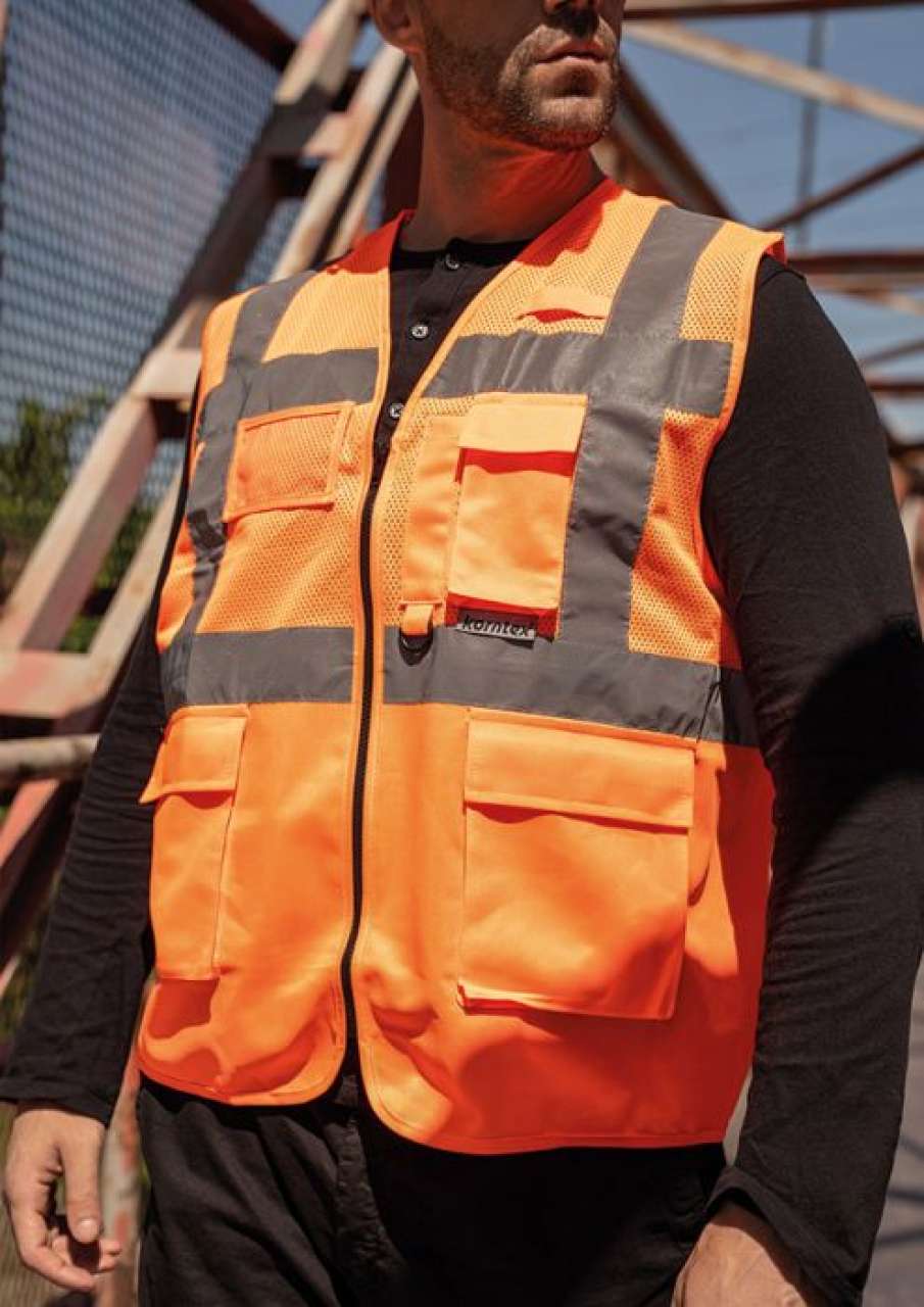 KXEXQ - MESH MULTIFUNCTIONAL VEST "ATHENS"