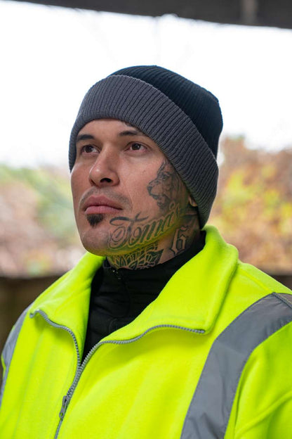 KXST - TWO-TONE KNITTED HAT - METZ