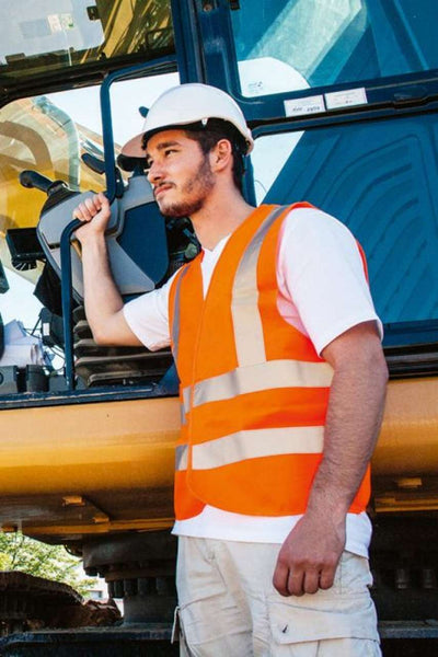 KXVR - SAFETY / FUNCTIONAL VEST "HANNOVER" - FOUR REFLECTIVE STRIPES