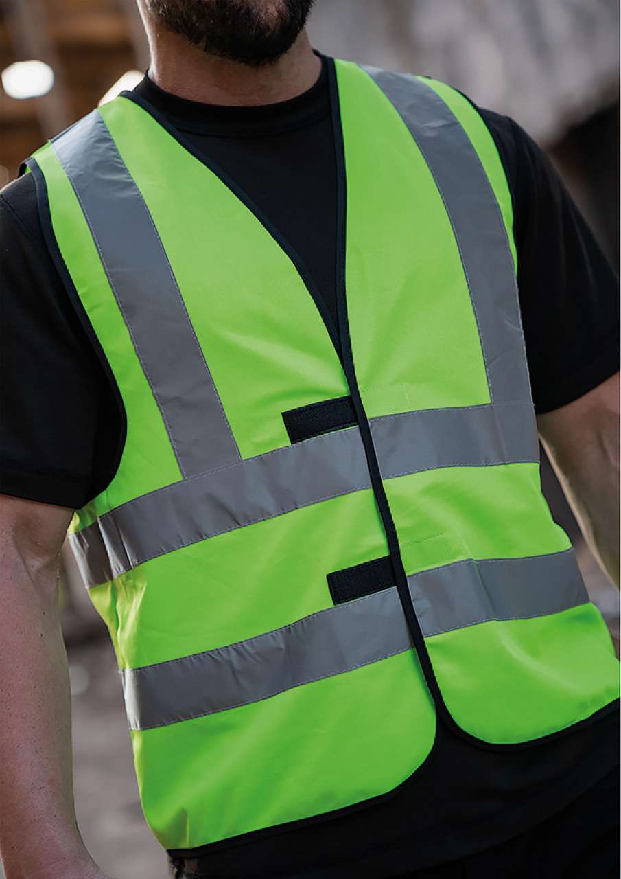 KXVR - SAFETY / FUNCTIONAL VEST "HANNOVER" - FOUR REFLECTIVE STRIPES