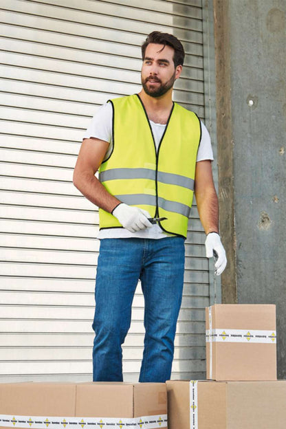 KXVW - SAFETY VEST "WOLFSBURG" - BLACK HEM