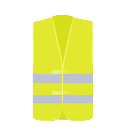 KXX217 - BASIC SAFETY VEST FOR PRINT "KARLSRUHE" - 2 VELCRO