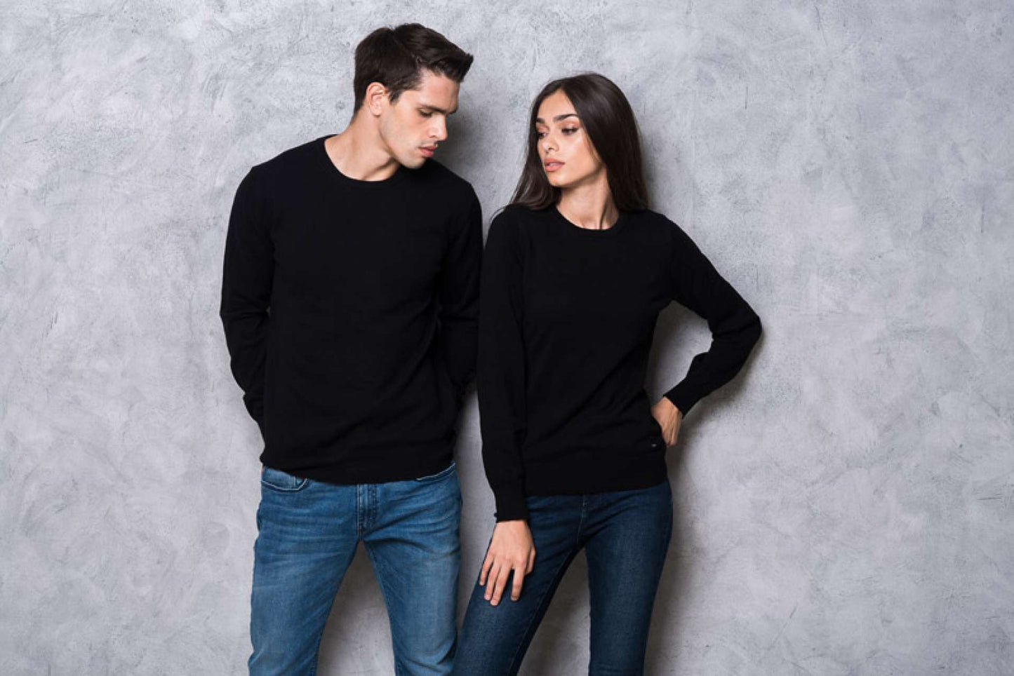 LWL9188 - LADIES’ CREW NECK FINE GAUGE COTTON PULLOVER