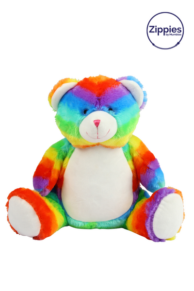 MM555 - ZIPPIE RAINBOW BEAR