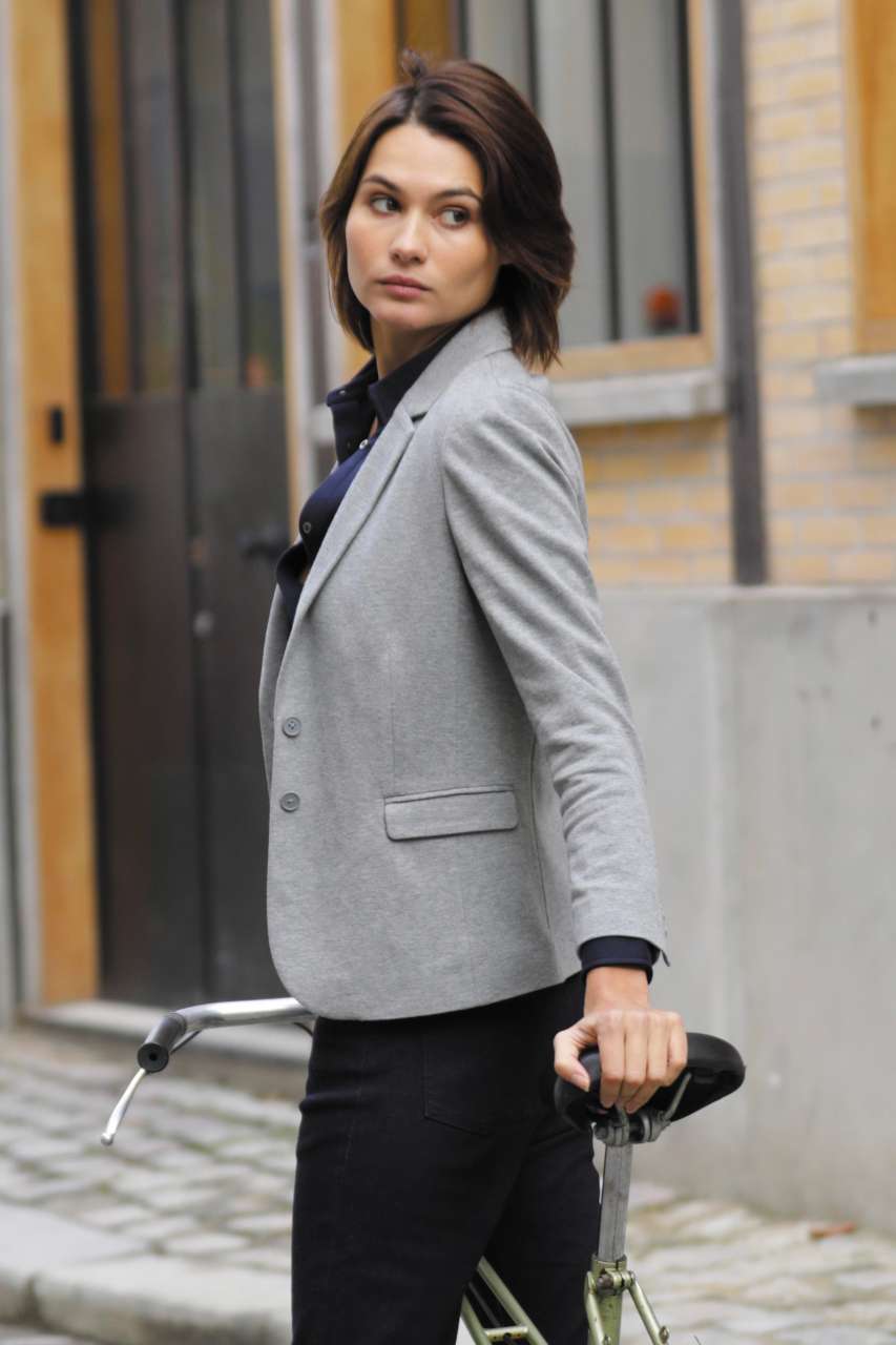 NE03170 - MARCEL WOMEN - PIQUÉ BLAZER