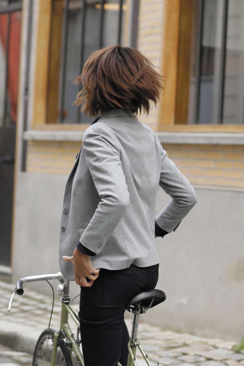 NE03170 - MARCEL WOMEN - PIQUÉ BLAZER