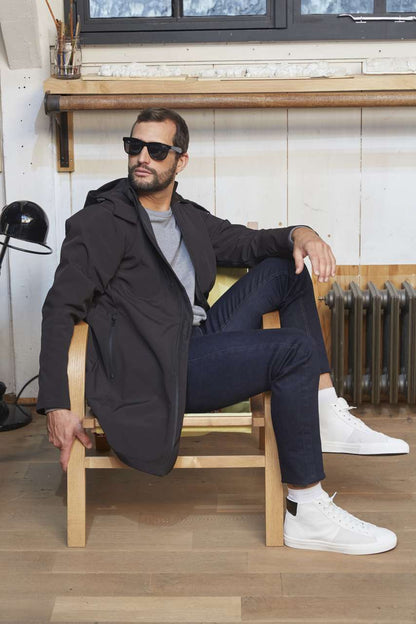 NE03793 - NEOBLU ACHILLE - MEN’S SOFTSHELL LONG JACKET