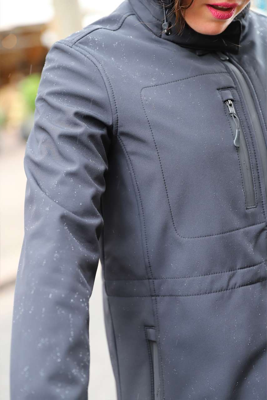 NE03794 - NEOBLU ACHILLE - WOMEN’S SOFTSHELL LONG JACKET