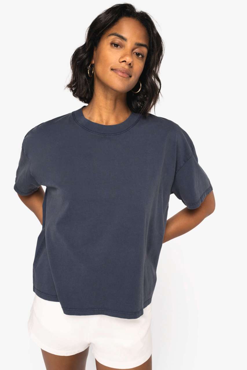NS327 - LADIES’ OVERSIZE WASHED EFFECT T-SHIRT
