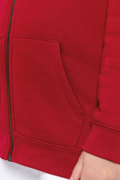 NS405 - ECO-FRIENDLY KIDS’ FULL ZIP HOODED SWEATSHIRT