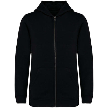 NS405 - ECO-FRIENDLY KIDS’ FULL ZIP HOODED SWEATSHIRT