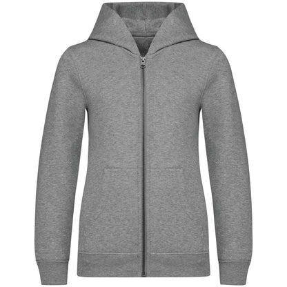 NS405 - ECO-FRIENDLY KIDS’ FULL ZIP HOODED SWEATSHIRT