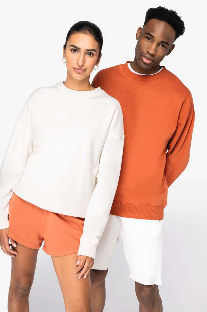 NS407 - UNISEX ECO-FRIENDLY OVERSIZED CREW NECK SWEATSHIRT