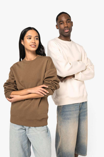 NS407 - UNISEX ECO-FRIENDLY OVERSIZED CREW NECK SWEATSHIRT