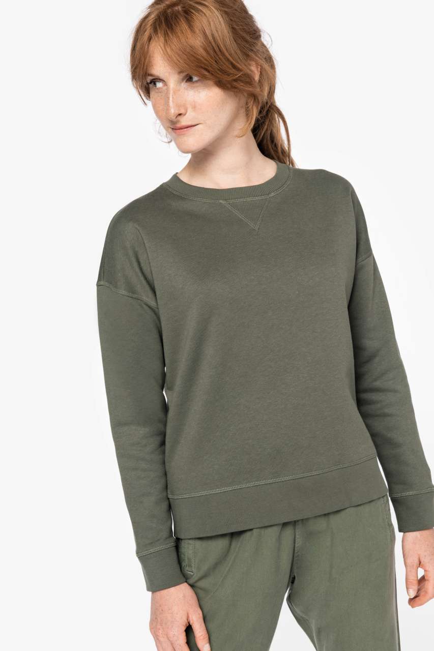 NS420 - ECO-FRIENDLY LADIES’ DROP-SHOULDER SWEATSHIRT