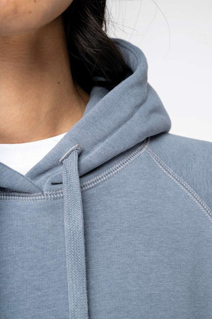 NS422 - LADIES' ECO-FRIENDLY RAGLAN HOODED SWEATSHIRT