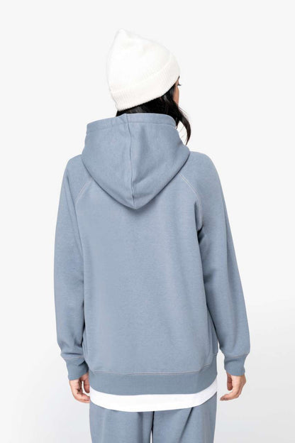 NS422 - LADIES' ECO-FRIENDLY RAGLAN HOODED SWEATSHIRT