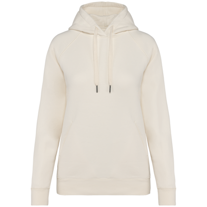 NS422 - LADIES' ECO-FRIENDLY RAGLAN HOODED SWEATSHIRT