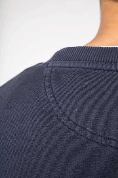 NS447 - UNISEX WASHED EFFECT OVERSIZE ROUND NECK SWEATSHIRT