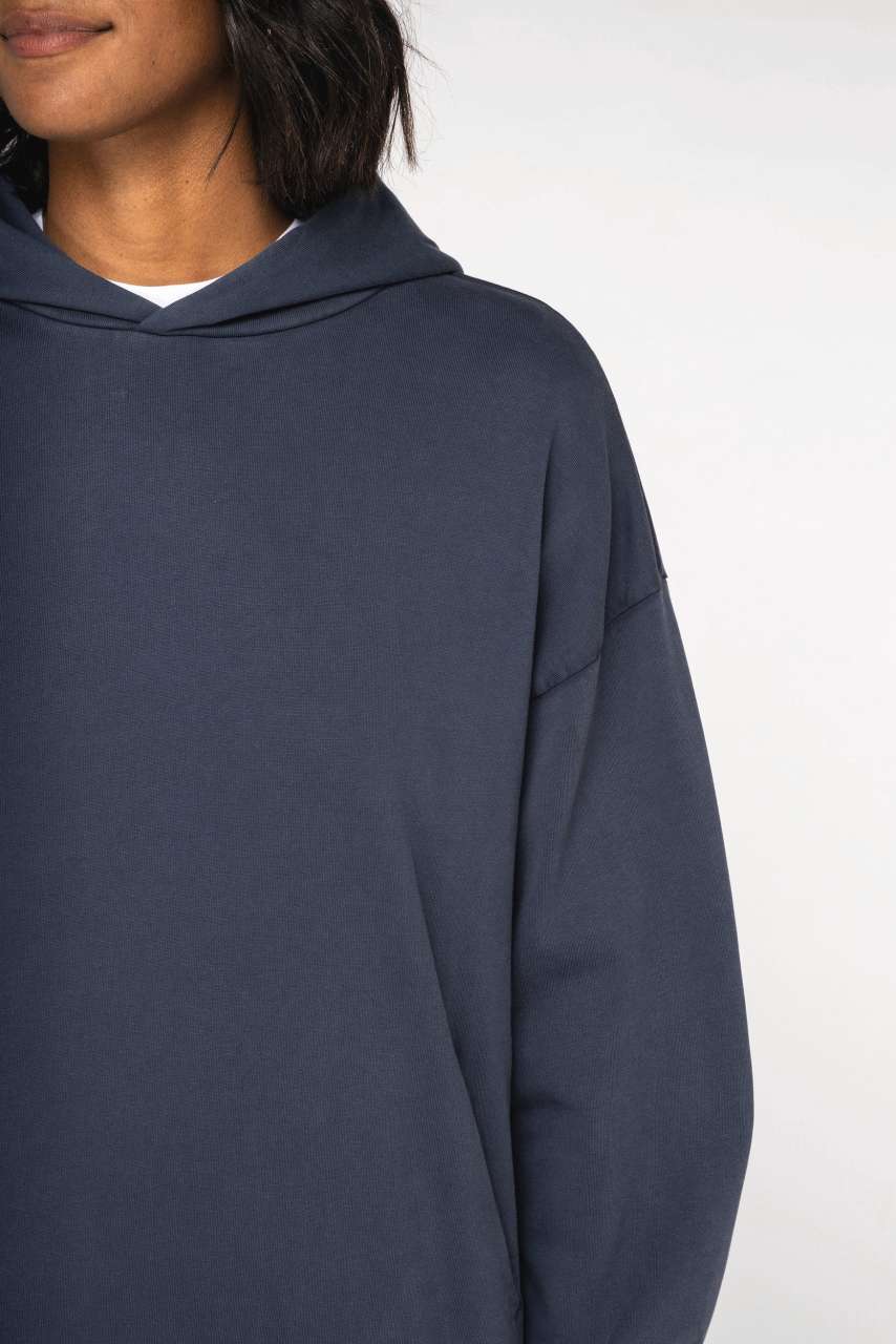 NS448 - UNISEX WASHED EFFECT OVERSIZE HOODED SWEATSHIRT
