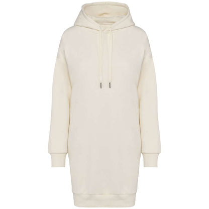 NS5005 - LADIES' ECO-FRIENDLY HOODED SWEATSHIRT DRESS