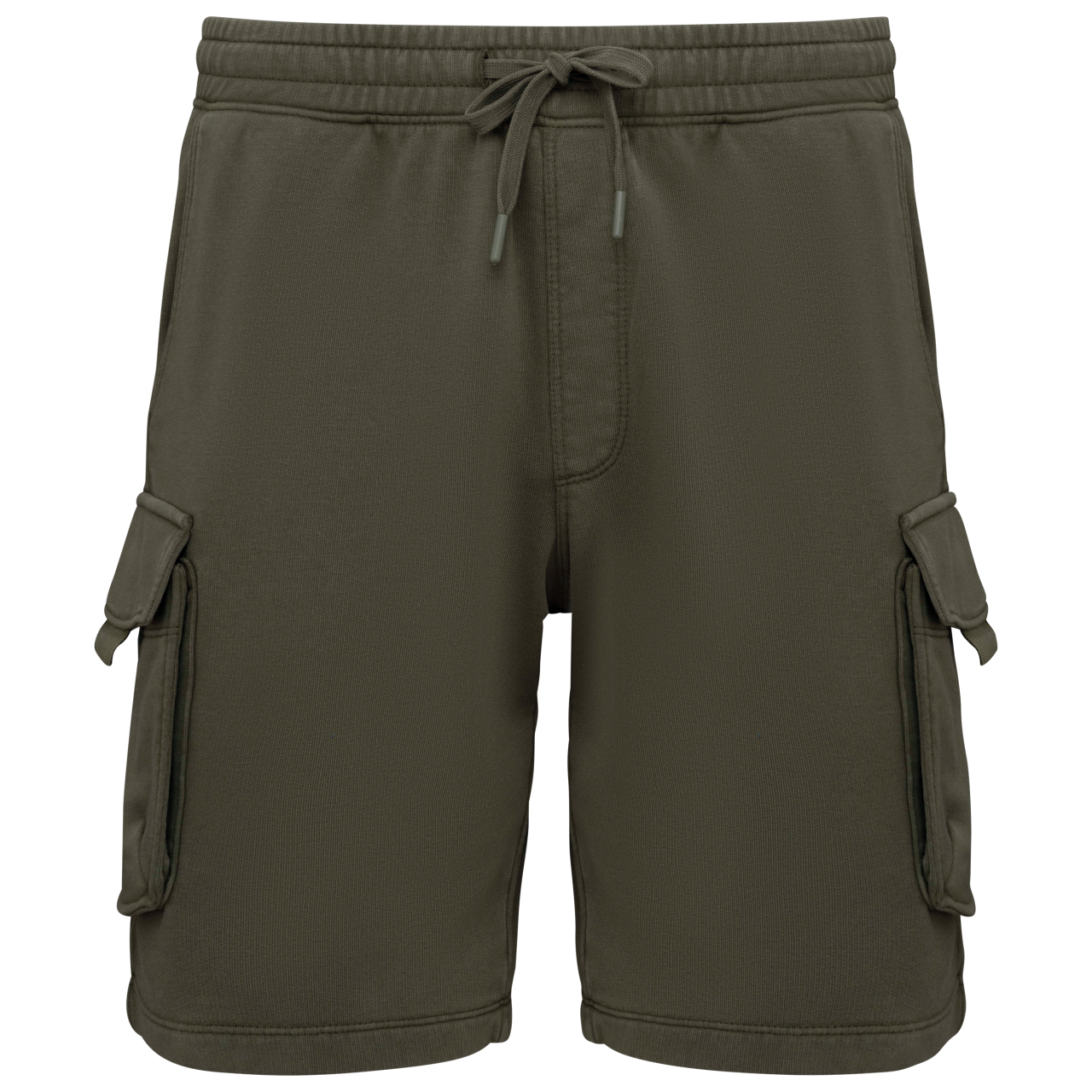 NS717 - MEN’S FRENCH TERRY WASHED EFFECT CARGO SHORTS