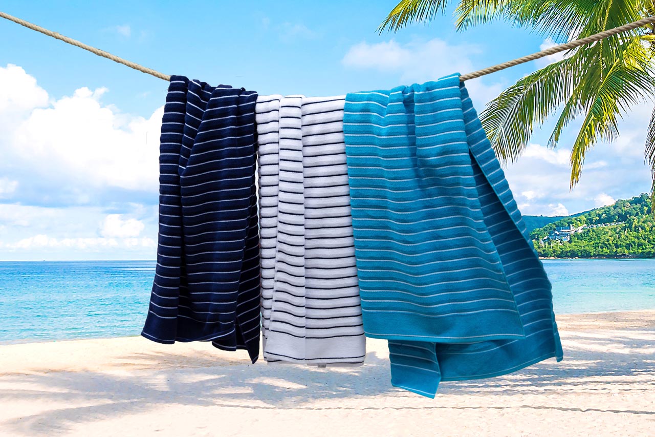 OL2000 - OLIMA BEACH STRIPED TOWEL