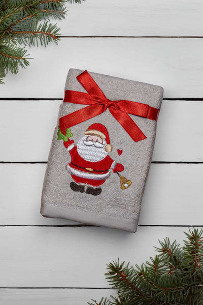 OLXMAS17 - OLIMA CHRISTMAS TOWEL - SANTA CLAUS