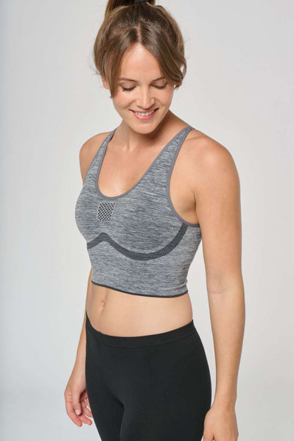 PA031 - LADIES' SEAMLESS ADJUSTABLE SPORTS BRA